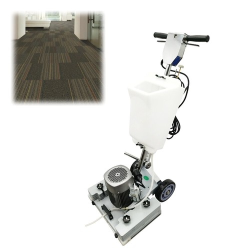 Carpet floor scrubbing - carpet,